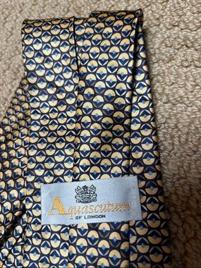 Aquaskutum London silk tie